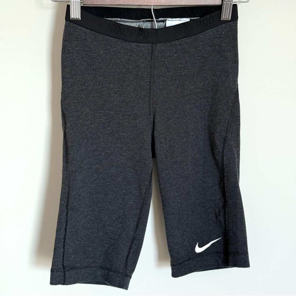 Nike Pro Dri-Fit 11” Inseam Compression Training Shorts Bike Shorts Women Small